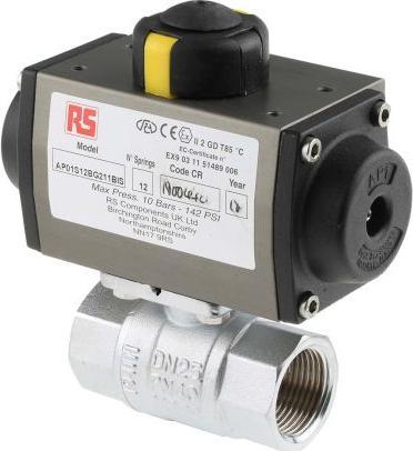 Image du produit RS PRO Robinet 1" BSP laiton ressort rappel