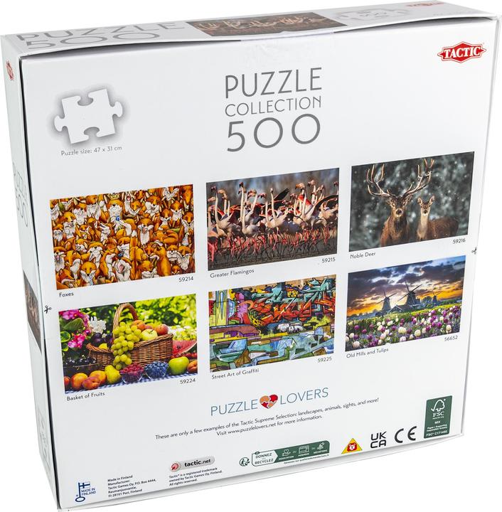 Immagine prodotto Tactic Puzzle 500 Grosse Flamingos (500 pezzi)