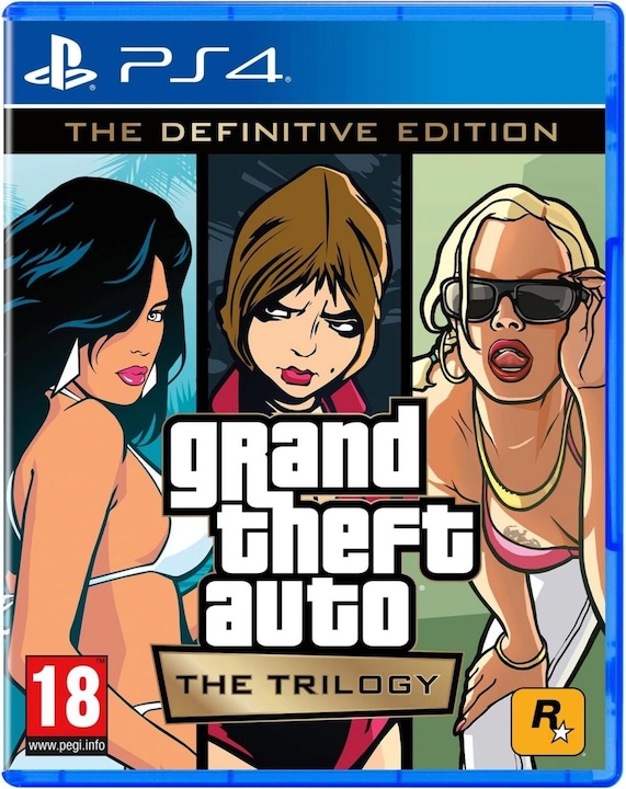 Produktbild Rockstar Grand Theft Auto: The Trilogy - The Definitive Edition (PS4, DE)