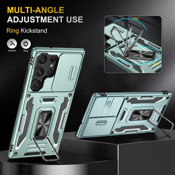 Produktbild Amazon Hülle für Samsung Galaxy S24 Ultra 5G Schutz Handy Case Cover Kamera Etui Bumper (Samsung Galaxy S24 Ultra)