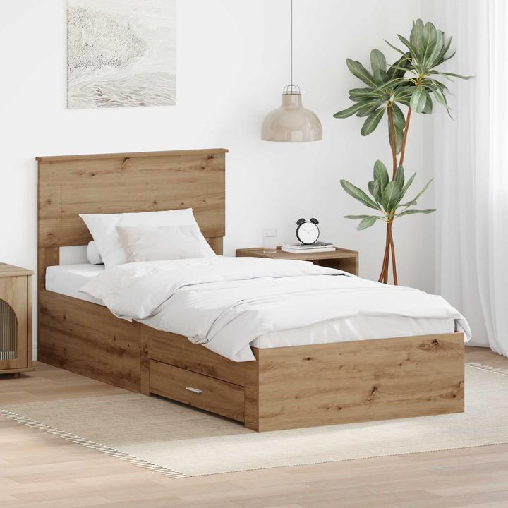 Produktbild vidaXL Bettrahmen (90 x 200 cm)