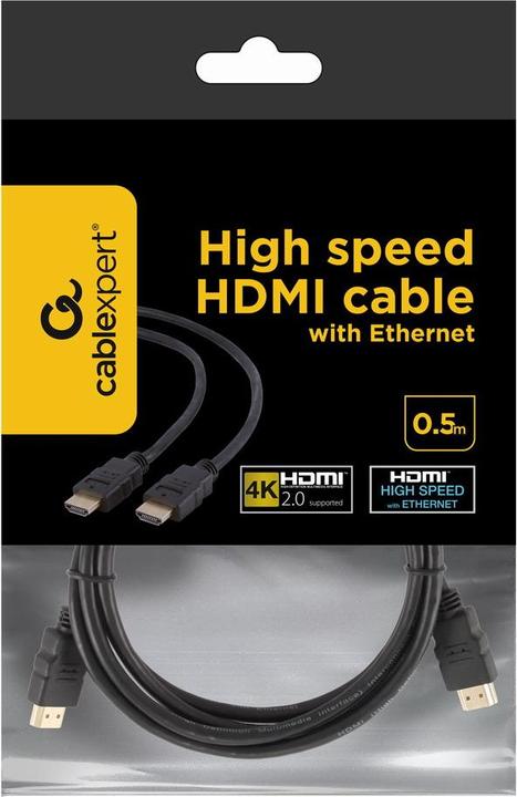 Produktbild Gembird HDMI (Typ A) — HDMI (Typ A) (0.50 m, HDMI)