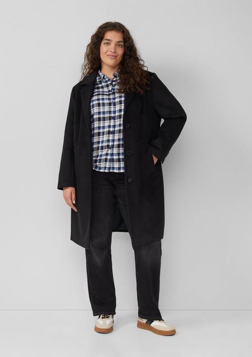 Immagine prodotto s.Oliver Bluse Karierte Hemdbluse mit Raffung am Rücken (46)