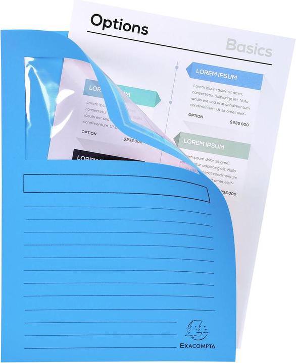 Produktbild Exacompta Sammelmappen - Aktendeckel (A4, 40x)