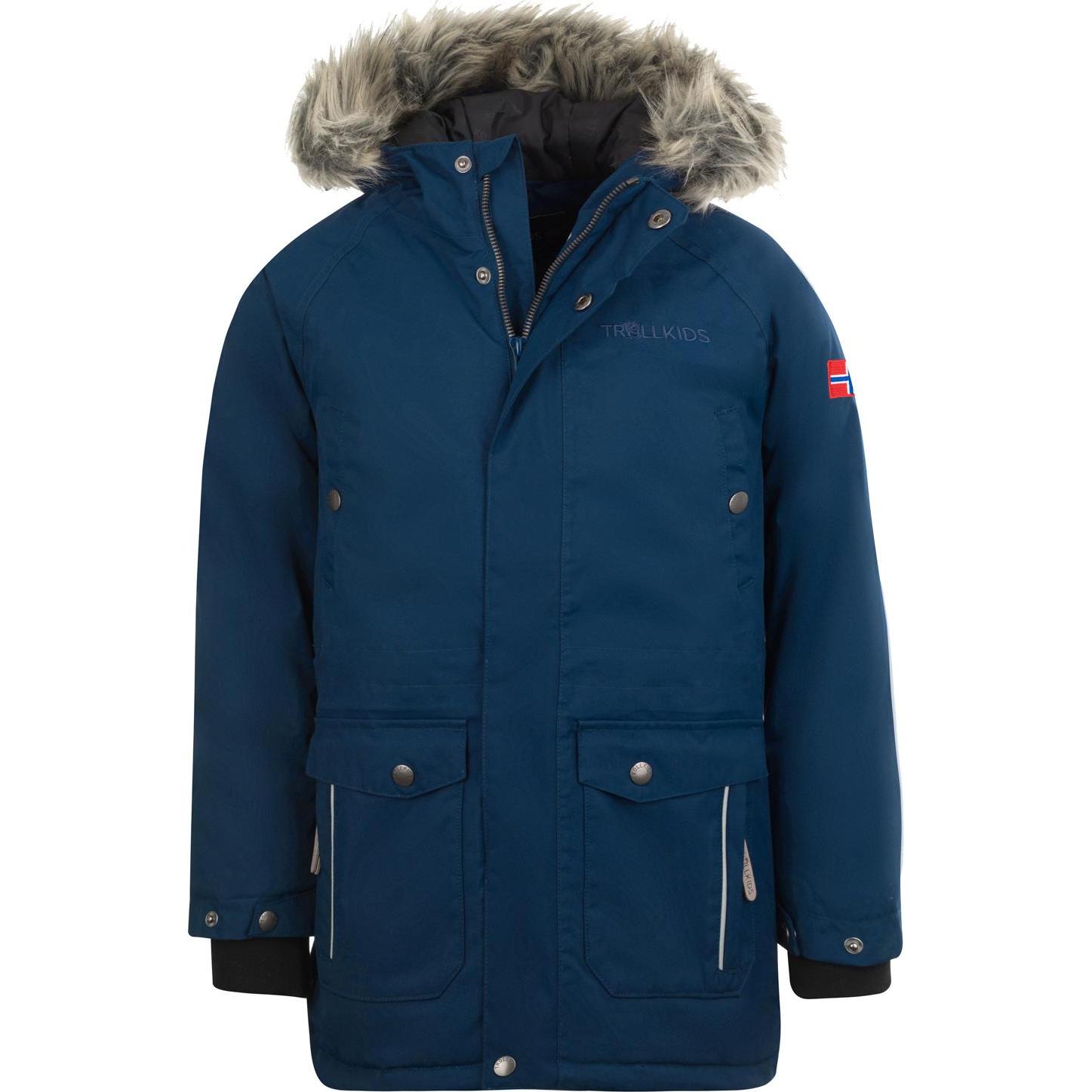 Trollkids, Unisex, Jacke, Kid's Nordkapp Jacket (98), Blau, 98