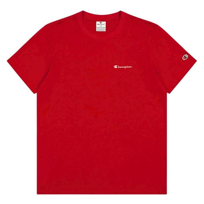 Champion, Herren, Shirts, T-Shirt, Rot, (L)