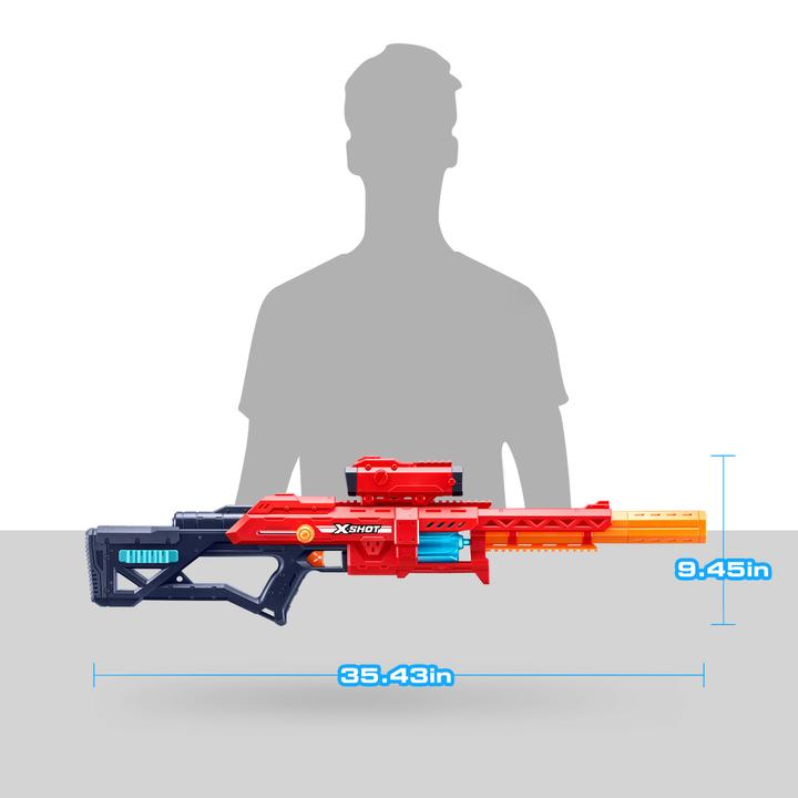 Actual product image Zuru Excel Ranger X8 Blaster (24 Darts)