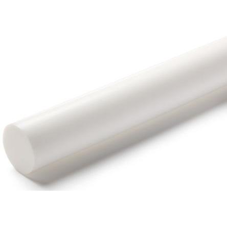 Rs Pro, Profil + Stange, Halbzeug Rundstab PTFE weiss 25mm 1m