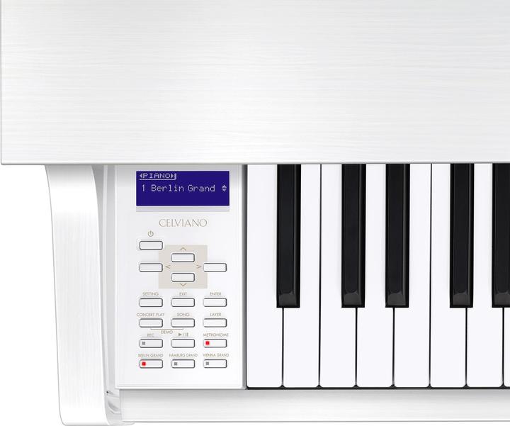 Immagine prodotto Casio Pianoforte elettrico CELVIANO Grand Hybrid GP-310WE Bianco (88 Chiavi)