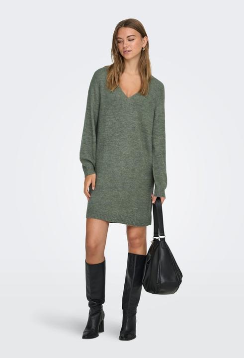 Produktbild JdY V-Ausschnitt Strickkleid (L)