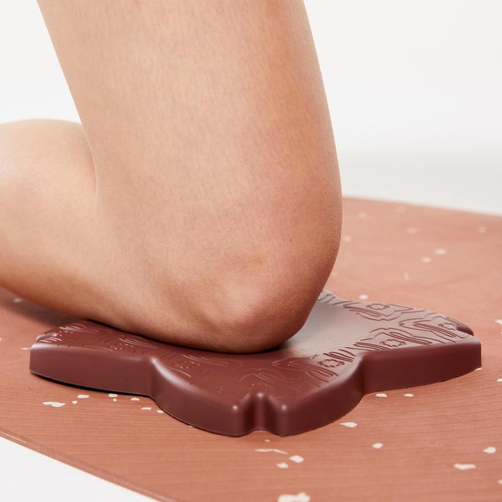 Image du produit Kimjaly Pad de yoga pour les genoux et les poignets - acajou