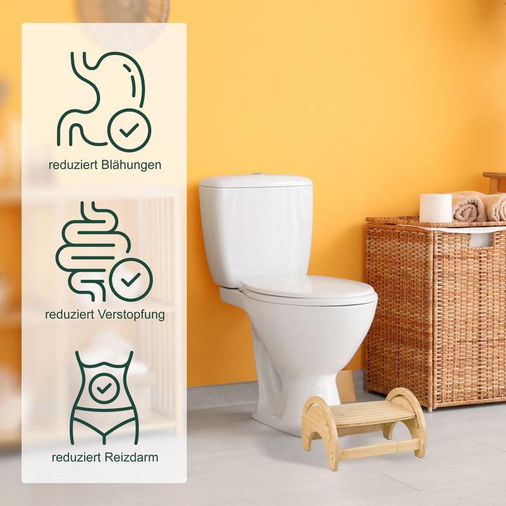 Produktbild Relaxdays Toilettenhocker