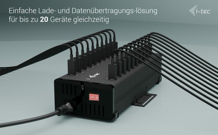 Produktbild i-tec CHARGING HUB 20X USB-C (USB-C, 20 Ports)