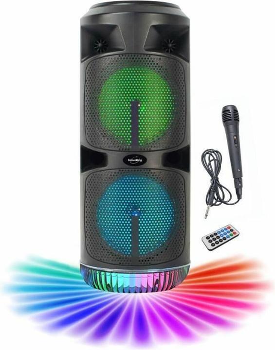 Produktbild Inovalley Tragbare Bluetooth-Lautsprecher KA03-XXL 450 W Karaoke (Akkubetrieb)
