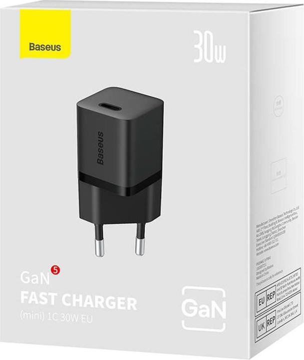 Produktbild Baseus GaN5 Fast Charger (30 W, 1 Port)