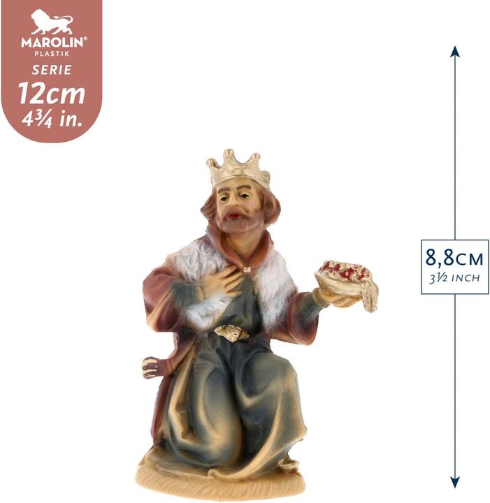 Image du produit Marolin Les trois rois à 12cm Fig