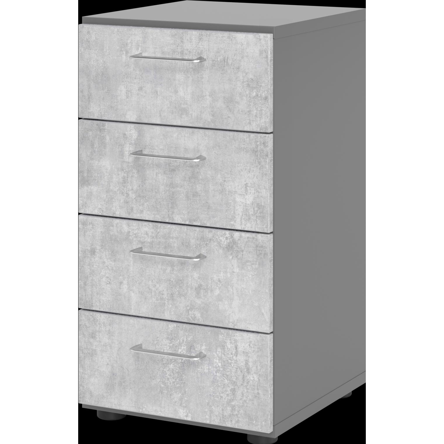 MC, Aktenschrank, MySchrank Basic 4 Schubladen (40 x 42 x 74.5 cm)