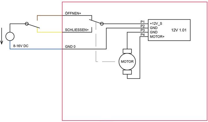 Actual product image PS Elektronikschloss Solo 12V
