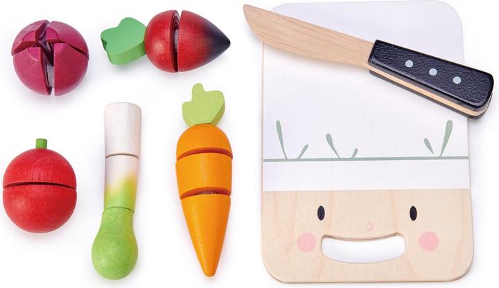 Actual product image Tender Leaf Toys Cutting board vegetables