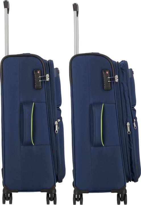 Actual product image D&N Travel Line 6704 4-wheel suitcase set 3 pcs. (208 l)