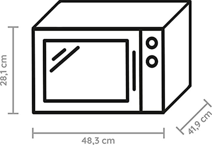 Actual product image Bauknecht MW 254 SM (25 l)