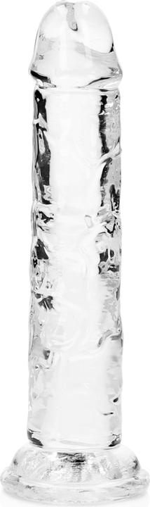 Image du produit RealRock Straight Realistic Dildo Suction Cup - 6" / 14,5 - Tra