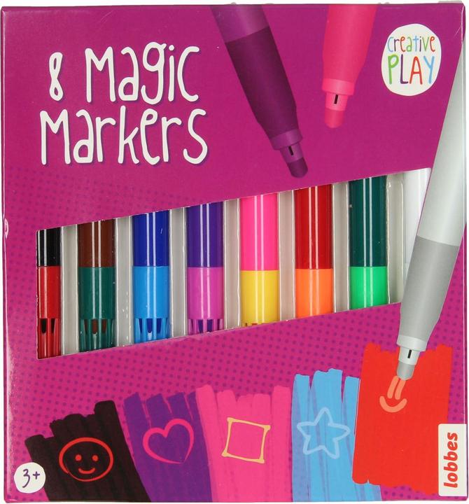 Produktbild Lobbes Magic Magic Marker, 8 Stück. (8x)