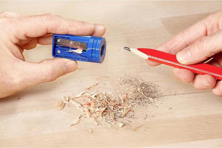 Productafbeelding kwb Timmermanspotloden met slijper, 4 stuks. (HB, 4 x)