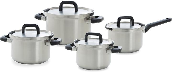 BK Flow Cool 4-delige pannenset (Kookpotten en pannenset, Roestvrij staal)