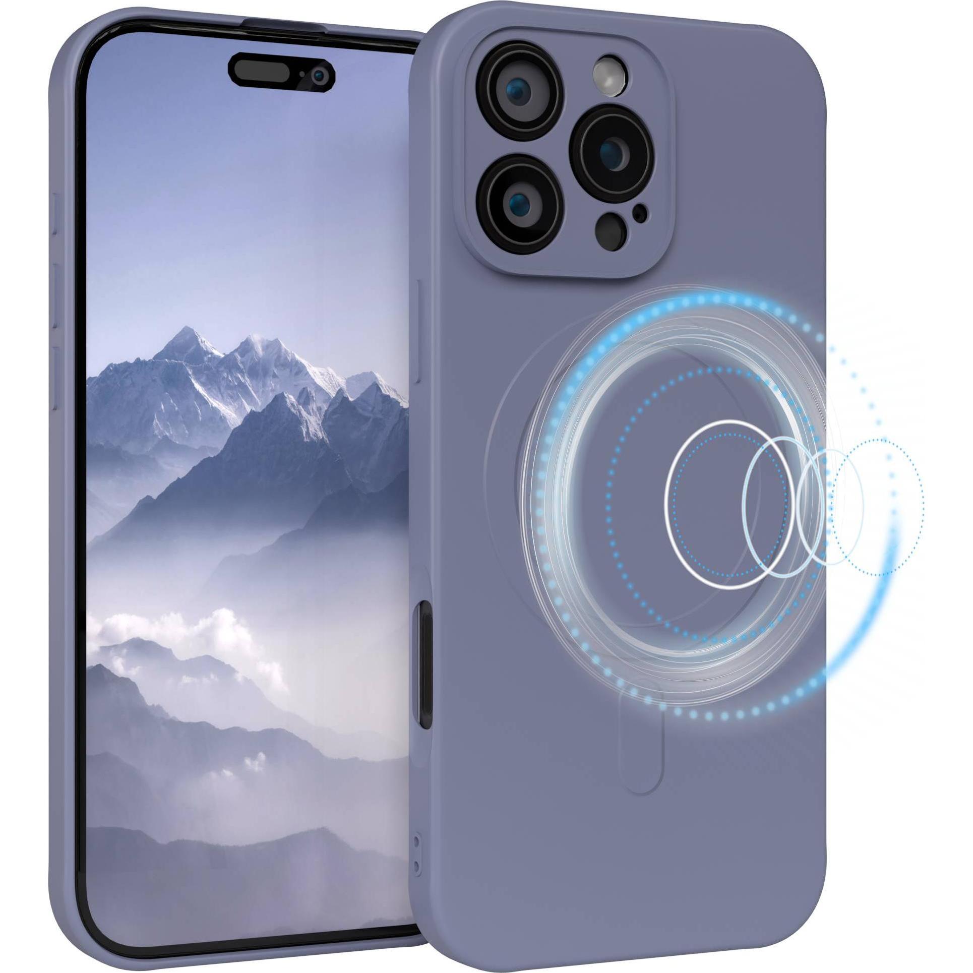 EAZY CASE iPhone 16 Pro Max TPU MagSafe Hülle (Apple iPhone 16 Pro Max), Smartphone Hülle, Blau