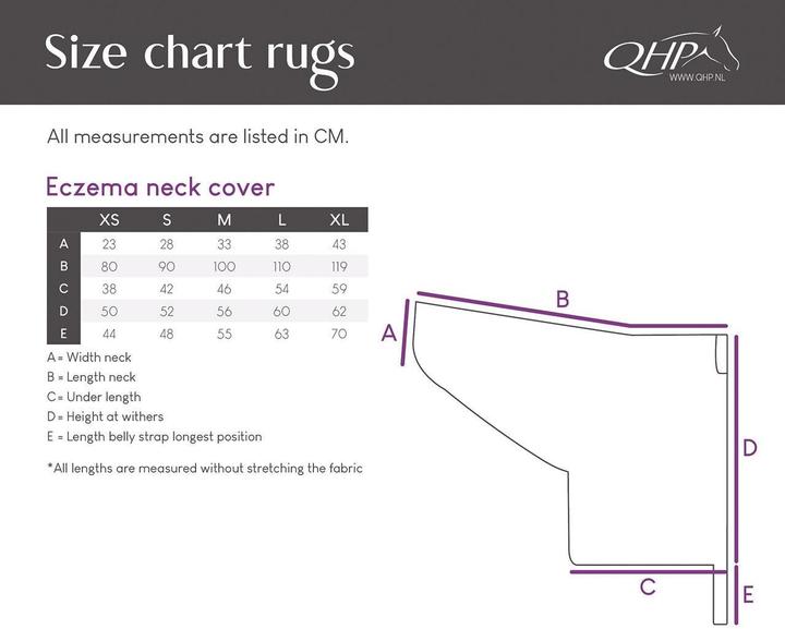 Produktbild Qhp Halsteil Ekzem (155 cm)