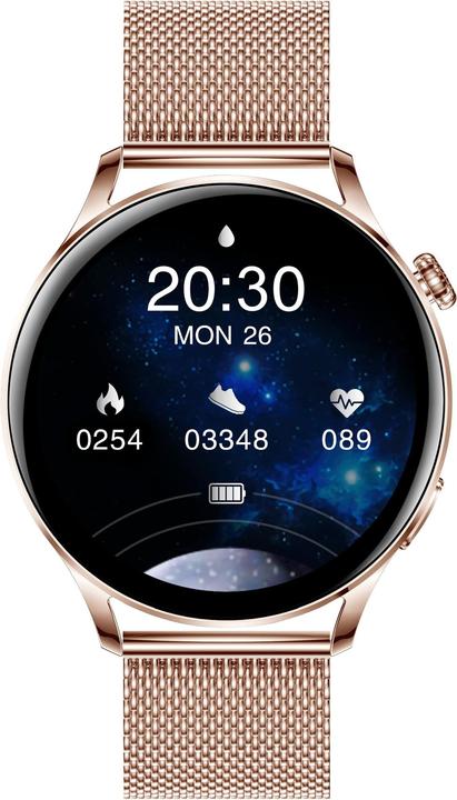 Produktbild Garett Smartwatch Lady Elegance RT gold, steel