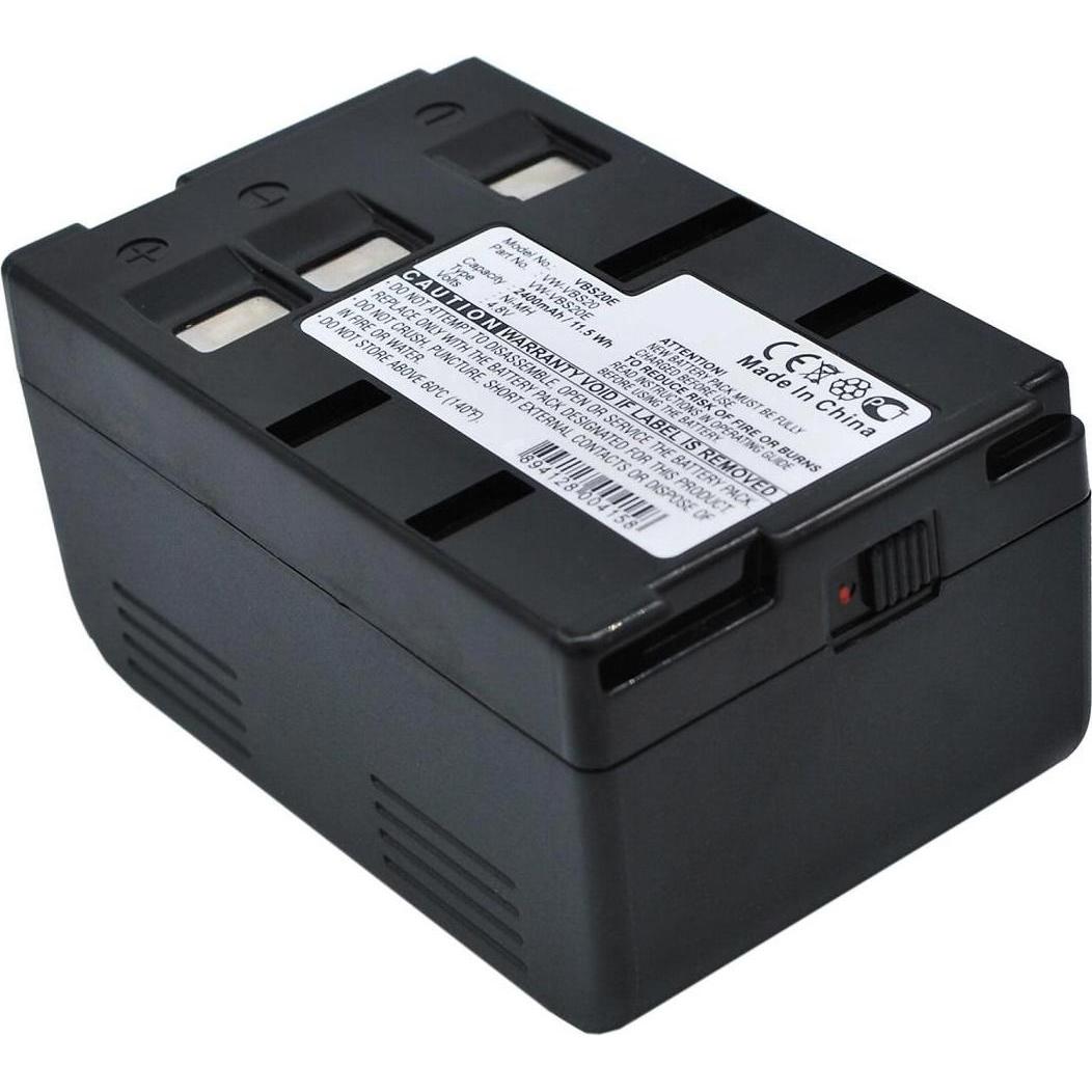 CoreParts Camera Battery for Panasonic, Kamera Stromversorgung, Schwarz