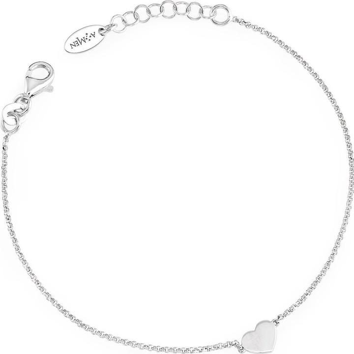 Immagine prodotto Amen Bracciale con cuore (17 cm, Argento 925)