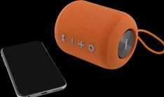 Actual product image Streetz Waterproof Bluetooth Speaker CM757 (Orange) TWS, 2x5W, IPX5 (18 h, USB power delivery)