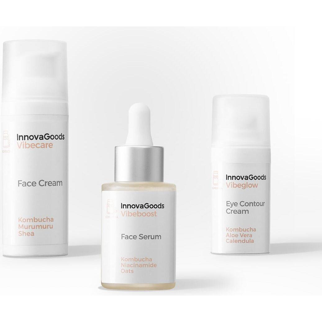 InnovaGoods, Set regalo bellezza, Pack Feuchtigkeitspflege Gesicht Kombucha (Set per la cura del viso)