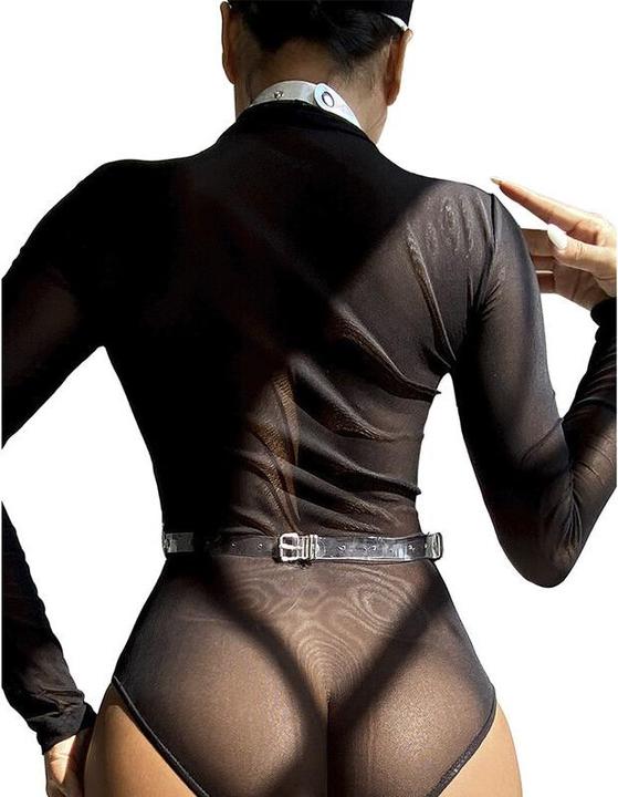 Produktbild Subblime 953737 Brustgurt Mit Ringen Und Ketten Silber Eine Grã–Sse