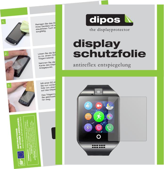 Actual product image Dipos Screen Protector Anti-Glare (SmartWatch Q18)