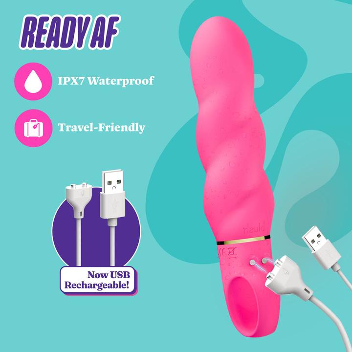 Image du produit Blush Aria Amazing Af 2.0 Rechargeable Vibe Fuchsia