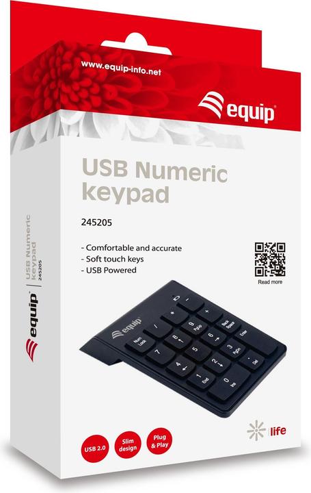 Produktbild equip 245205 (Nummernblock, Kabelgebunden)