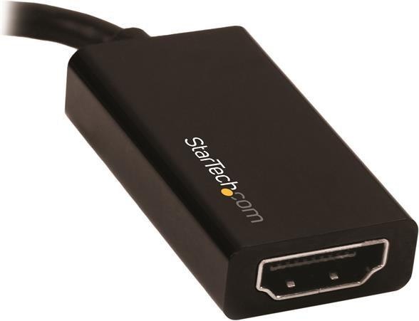 Produktbild StarTech Mini DisplayPort auf HDMI Adapter - 4K mDP zu HDMI Konverter - UHD 4K 60Hz (HDMI, 15.20 cm)