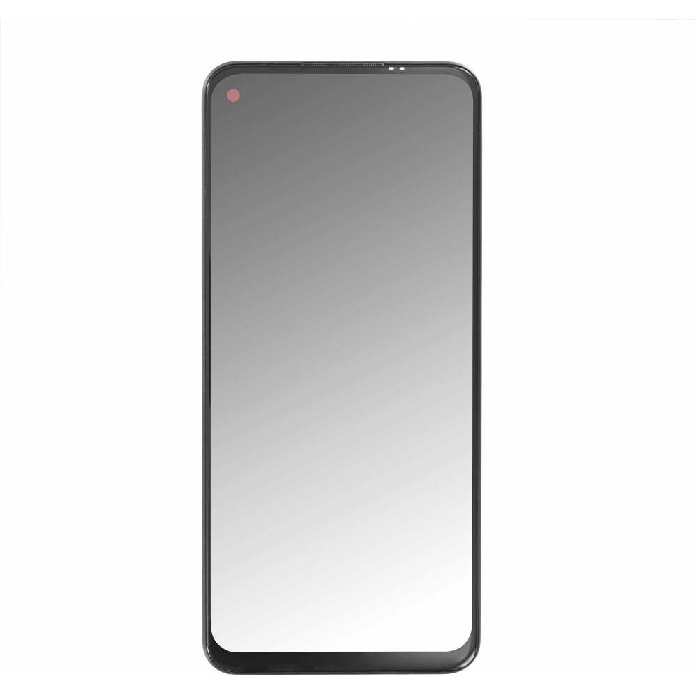 OEM Display-Einheit + Rahmen für OPPO A72 5G schwarz (Display, Oppo A72 5G), Mobilgerät Ersatzteile, Schwarz
