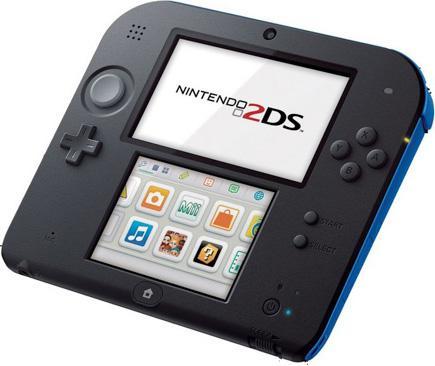 Produktbild Nintendo 2DS, Schwarz-Blau -D/F-