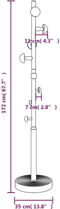 Image du produit vidaXL Garderobenständer