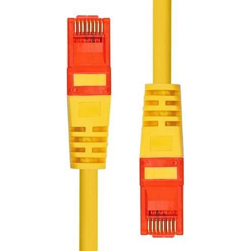 Thumbnail - ProXtend U/UTP CAT6 PVC AWG 26 CCA Yellow 5M (U/UTP, CAT6, 5 m), Netzwerkkabel