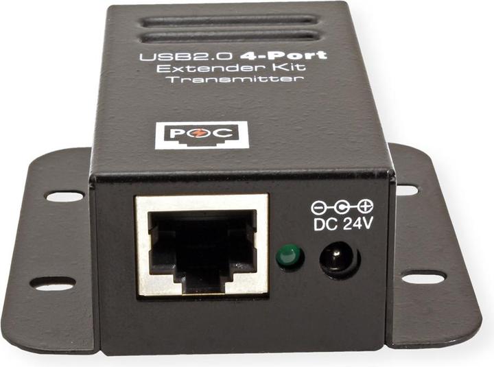Actual product image Roline USB2.0 Extender via TP (USB-A, 4 Ports)