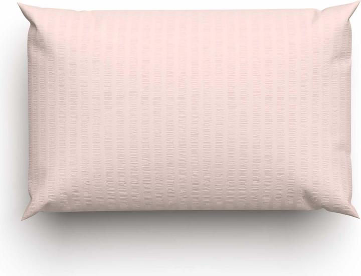 Actual product image Lotus Bettwaren Bed Linen Satin Seersucker uni (Pillowcase, 65 x 100 cm)