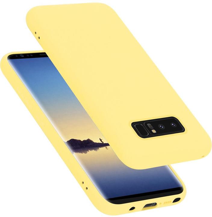 Immagine prodotto Cadorabo Copertura della cassa del silicone liquido TPU (Samsung Galaxy Note 8)