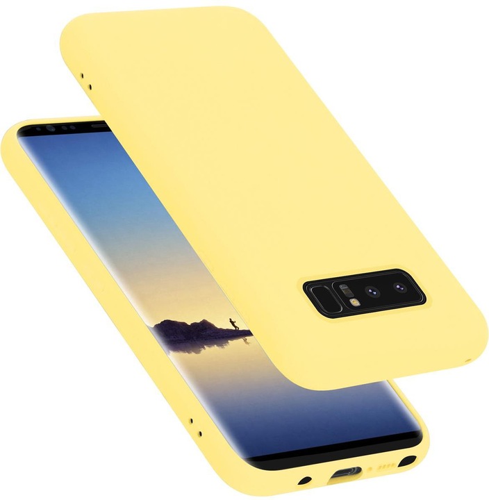 Produktbild Cadorabo TPU Liquid Silicone Case Cover (Samsung Galaxy Note 8)
