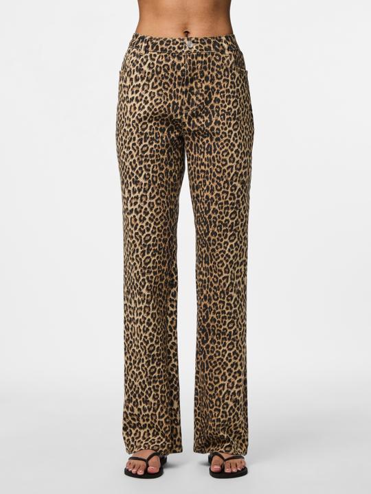 Actual product image Pieces PCSALUME HW Leoprint Straight Fit Jeans (29)